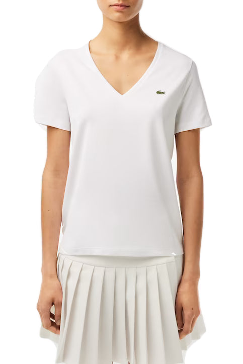 Tricou V-neck Lacoste