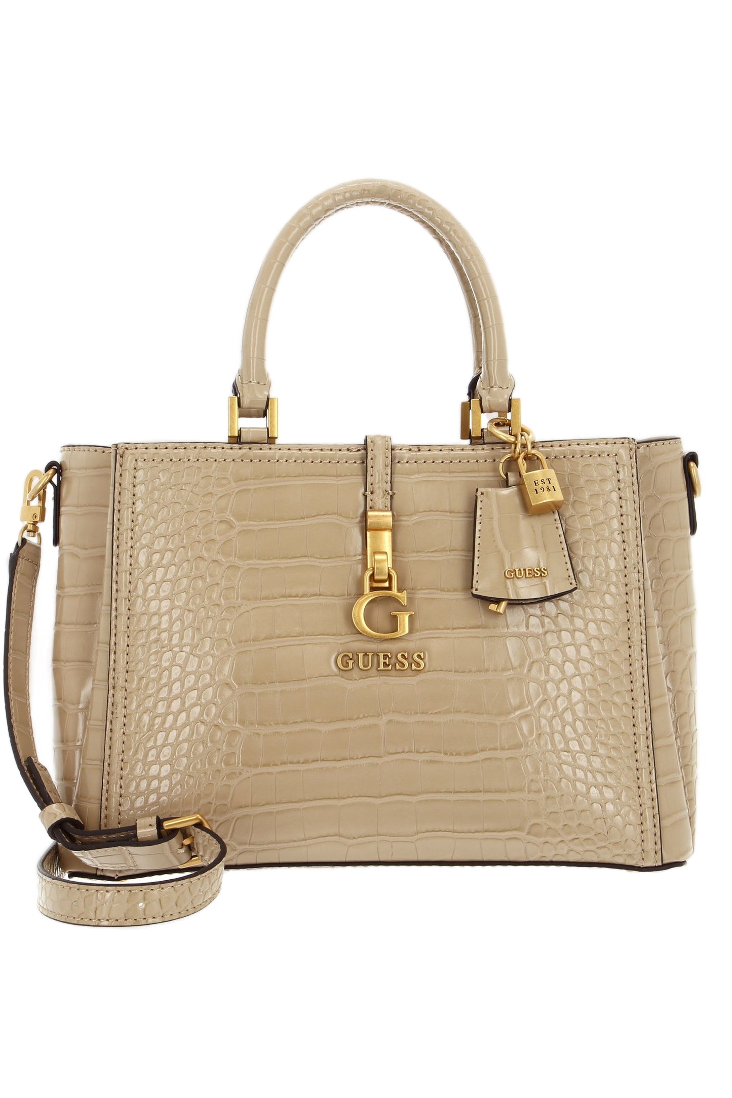 Geantă tote James Croc Guess